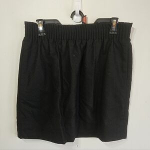 J. Crew Sidewalk Skirt Black Mini | Women’s Size 6 | Coastal Preppy
